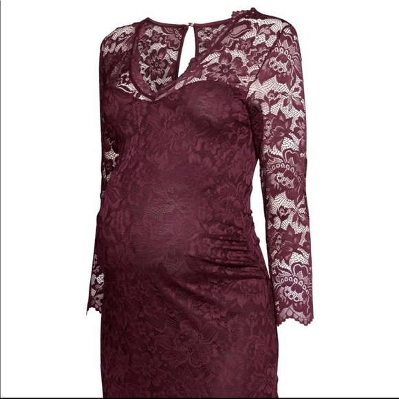 H&M | Dresses | Hm Mama Maternity Lace Dress | Poshmark